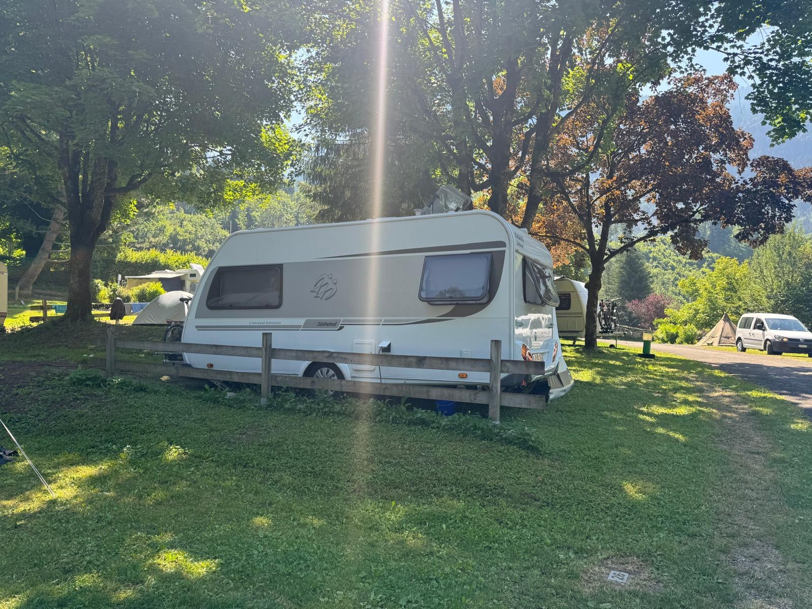 Emplacements caravane et van