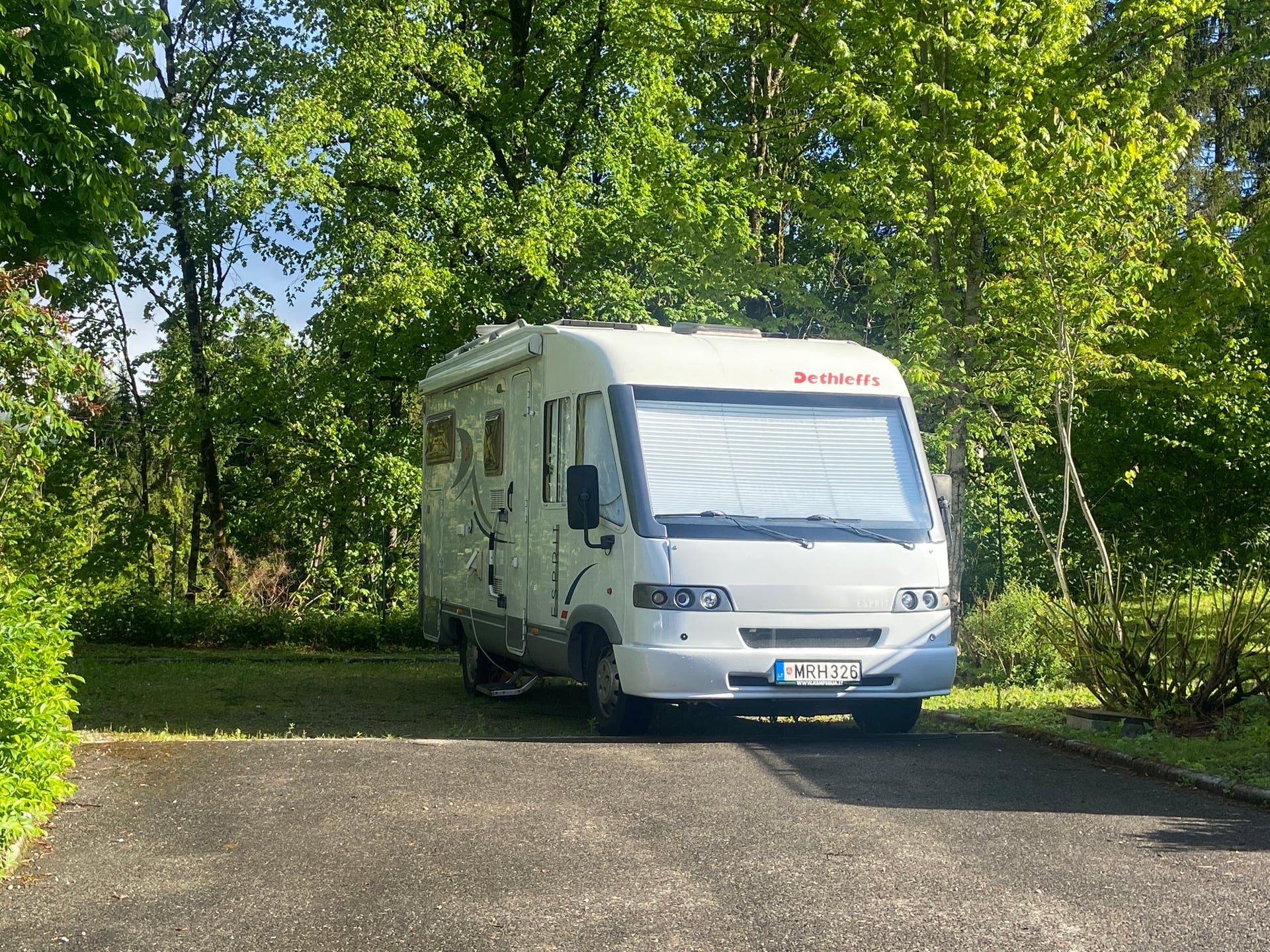 Emplacements camping-car